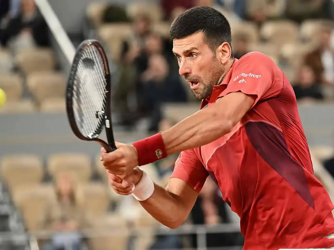 包含法国网球队力克德国网球队，德约科维奇统治全场的词条